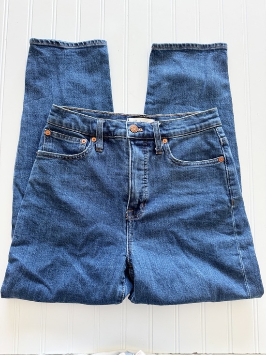 Madewell Denim - Madewell Tapered Jeans in Bellclaire Wash - Size 24